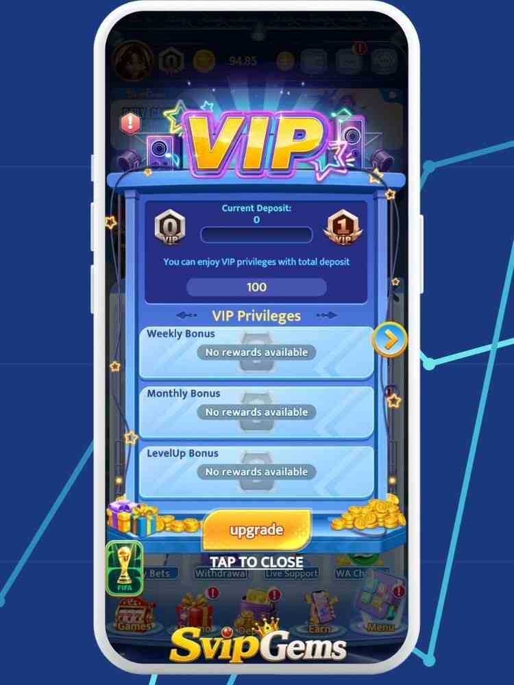 Svip Gems Game APK VIP Membership.