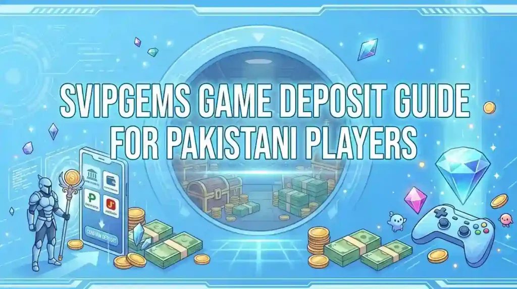 SvipGems Game Deposit Guide for Pakistani Players