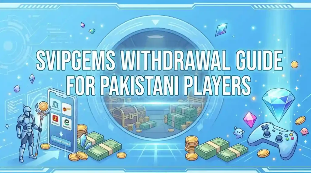 SvipGems Withdrawal Guide For Pakistan Player